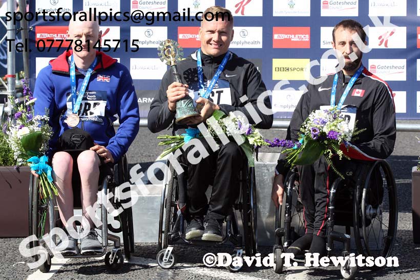 Wheelchair Simplyhealth Great North Run. Photo: David T. Hewitson/Sports for All Pics